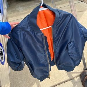 Blue Bomber Jacket/Flight jacket